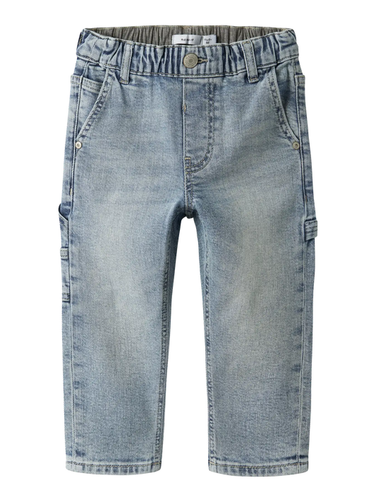 Name it:GASTON: tapered jeans skate vintage blue denim
