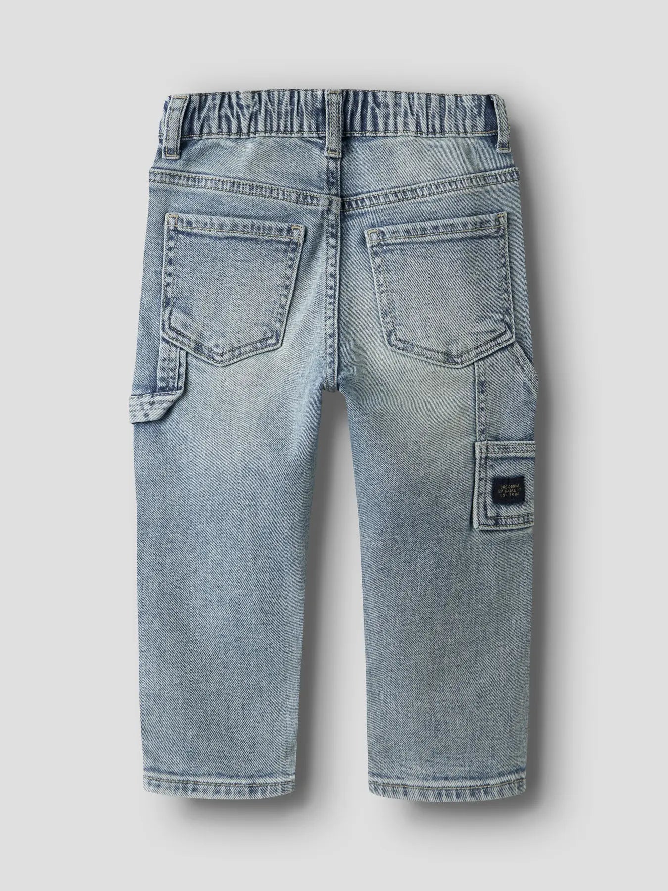 Name it:GASTON: tapered jeans skate vintage blue denim
