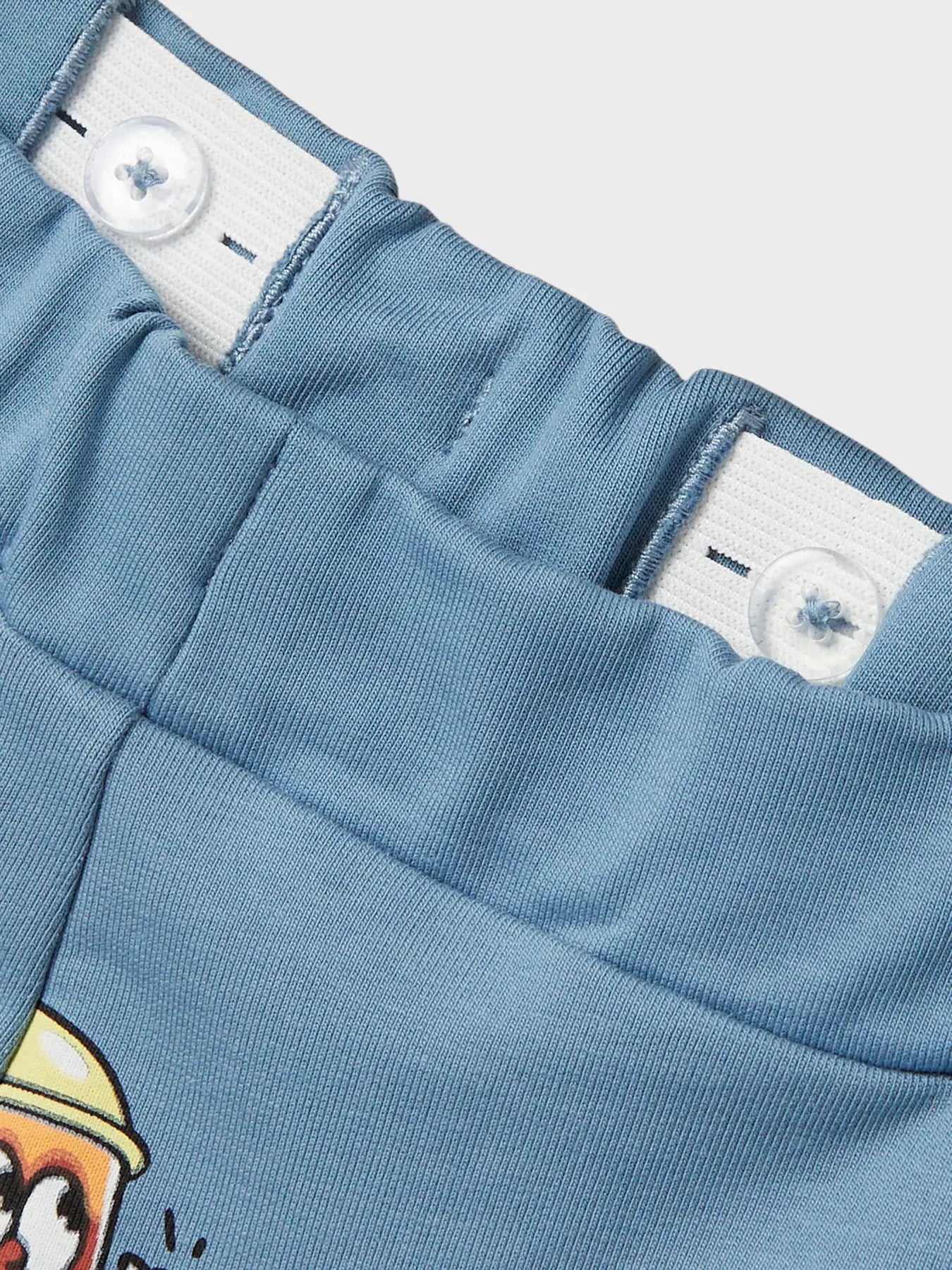 Name it: short pizza licht blauw
