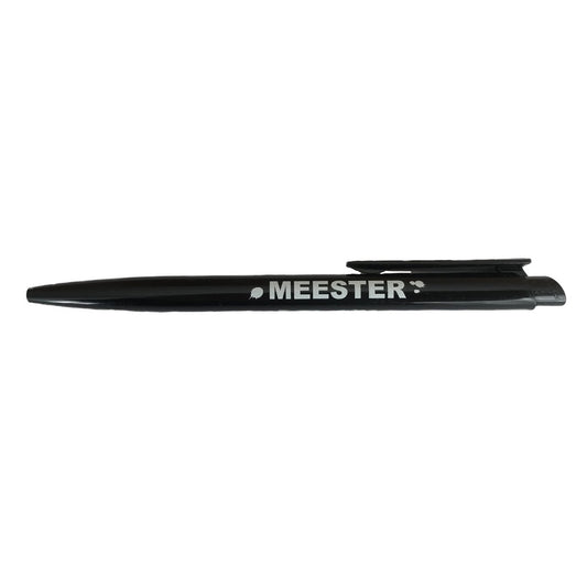 Pen zwart "Meester"
