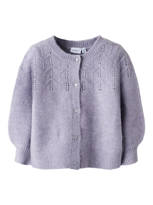 Name it: knit vest lila