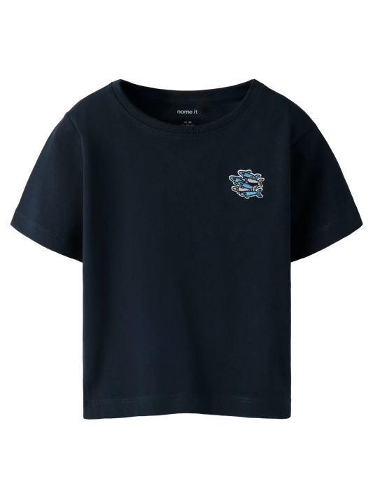Name it: Shirt vissen navy