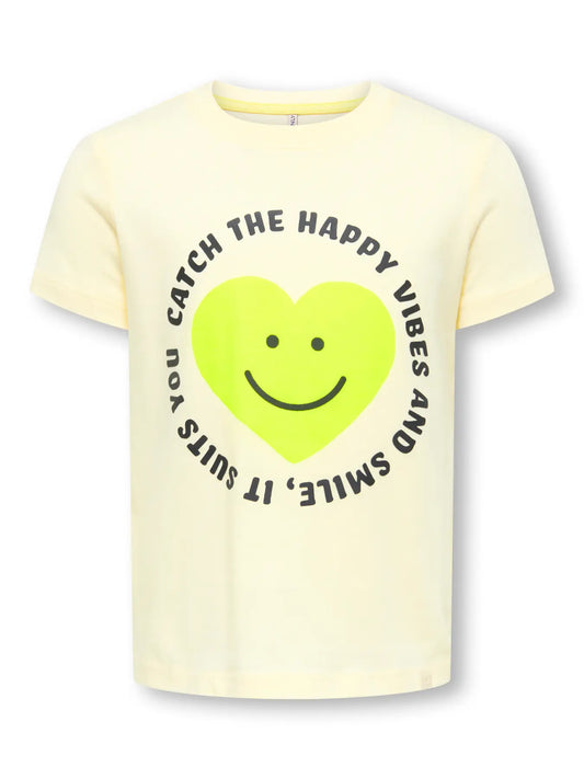 Name it: shirt Hartjes smiley