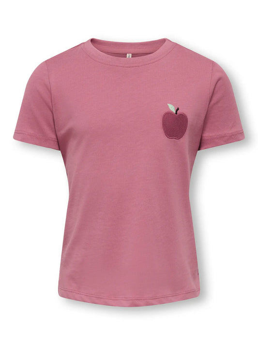 Only: shirt apple with backprint