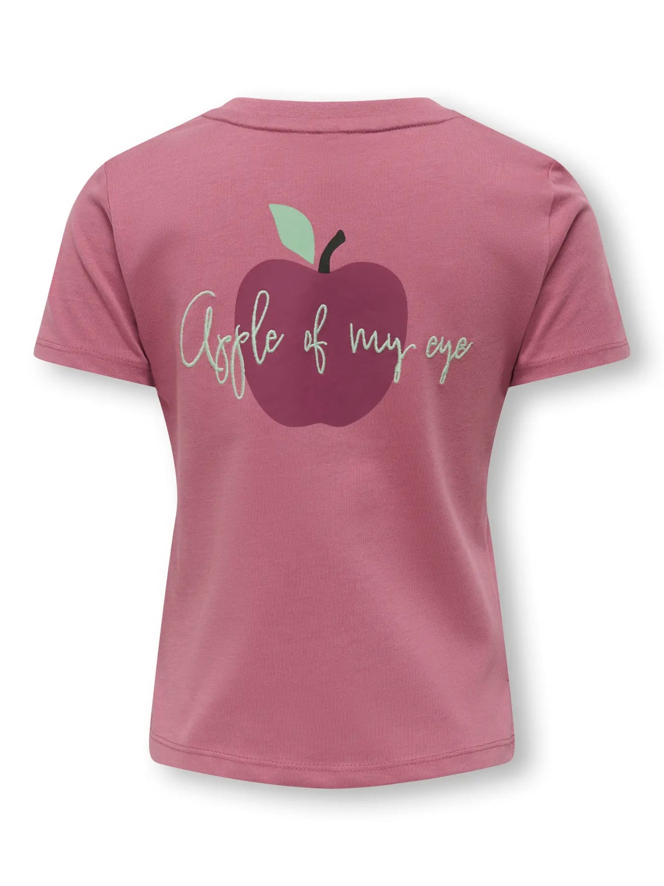 Only: shirt apple with backprint
