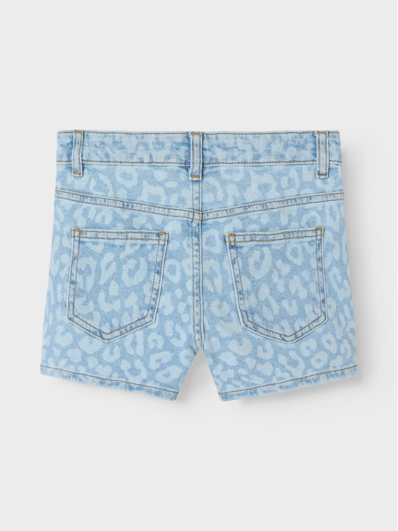Name it: olivia: Short leopard jeans