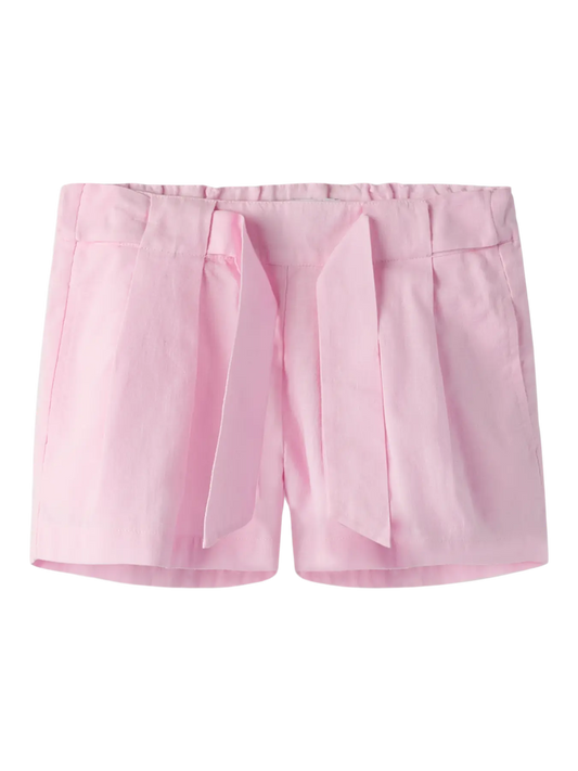Name it: short linnen roze