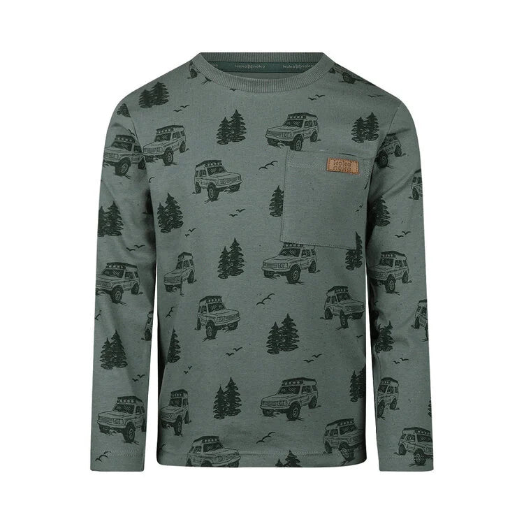 Koko Noko: Longsleeve "Trooper" petrol
