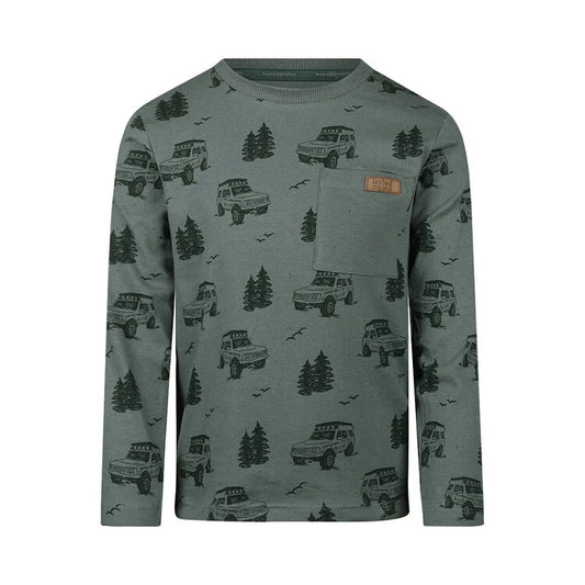 Koko Noko: Longsleeve "Trooper" petrol