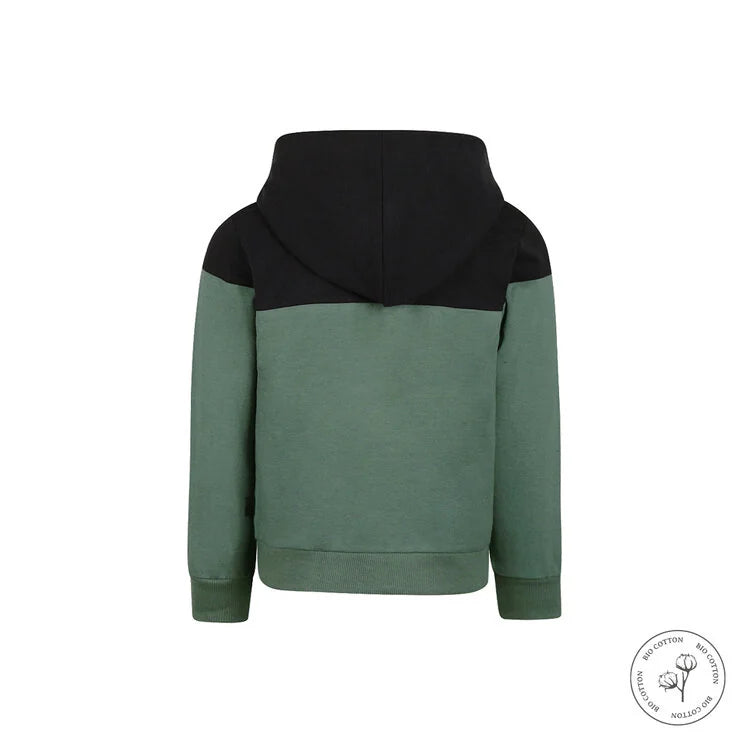 Koko Noko: Vest met kap bio katoen