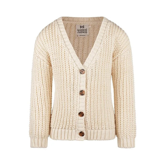 Koko Noko:  gebreid vest off white