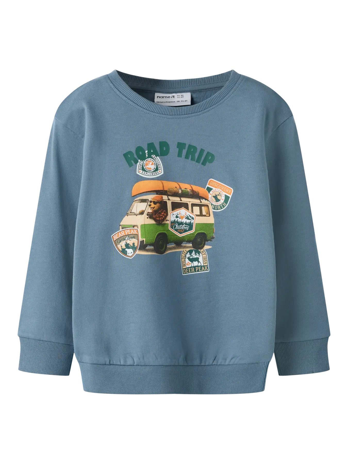 Name it: sweater "Road trip"