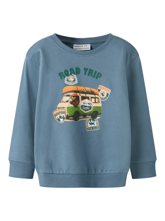 Name it: sweater "Road trip"