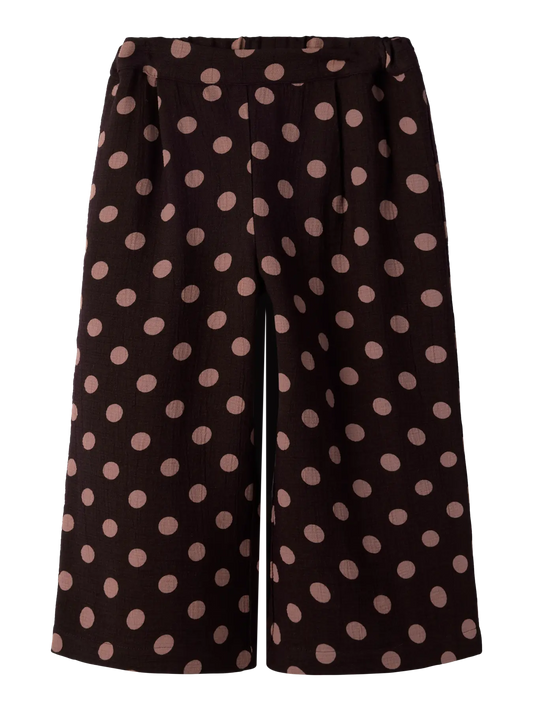 Name it: Wide pants chocolate