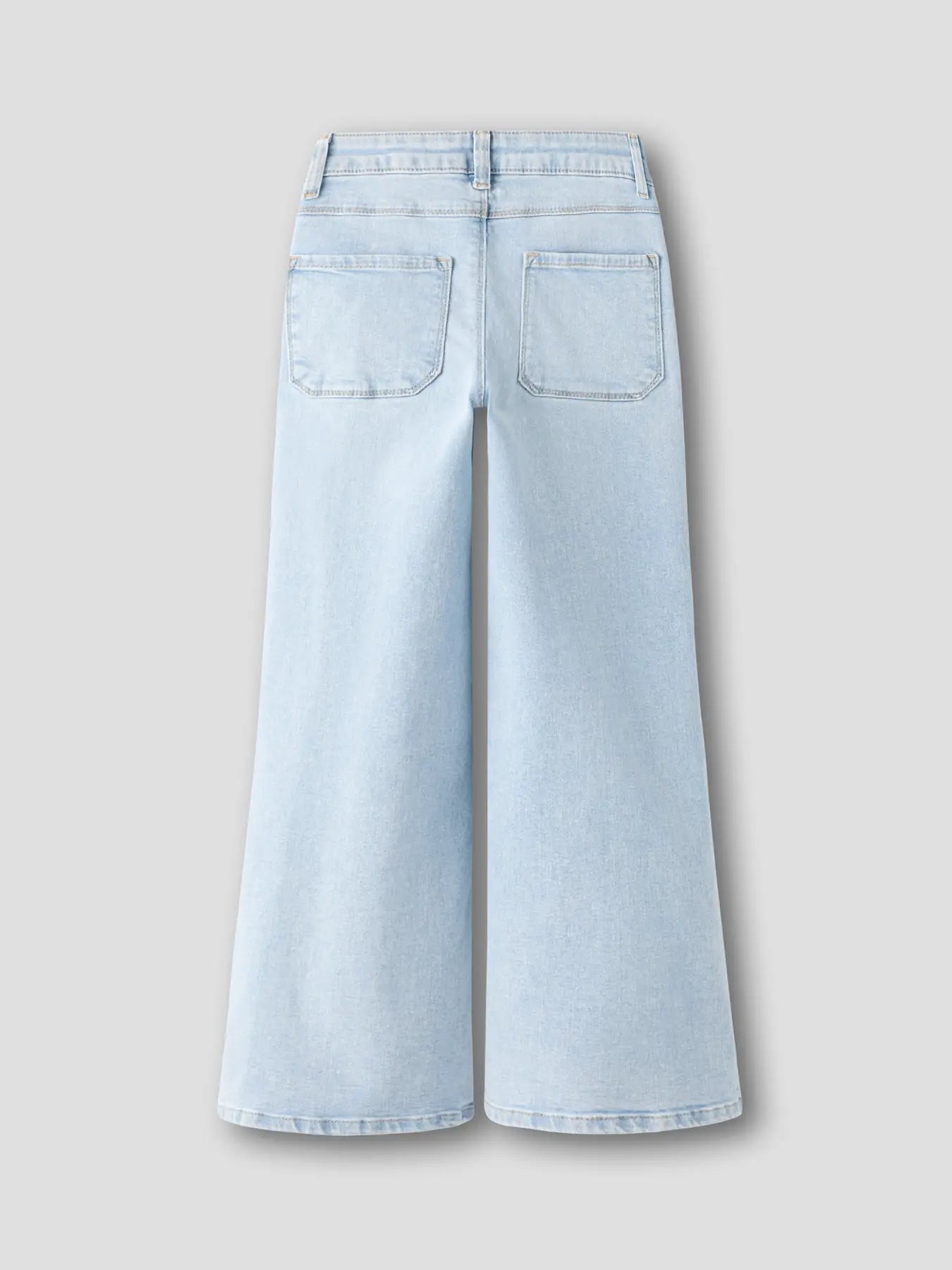 Name it: Lisbeth: jeans X wide light blue denim
