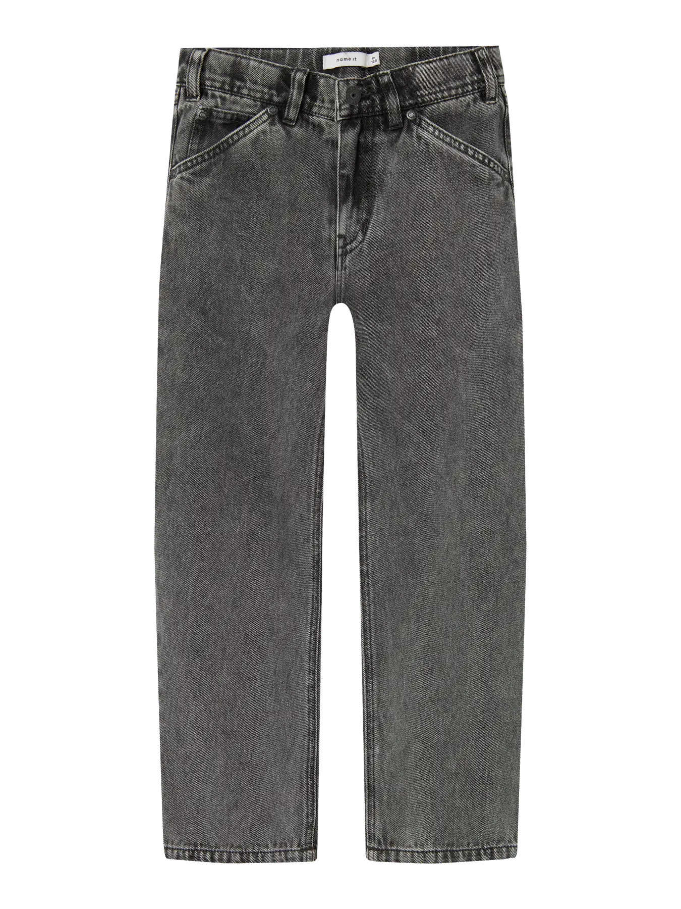 Name it: DAX : jeans straight skate: medium grey denim