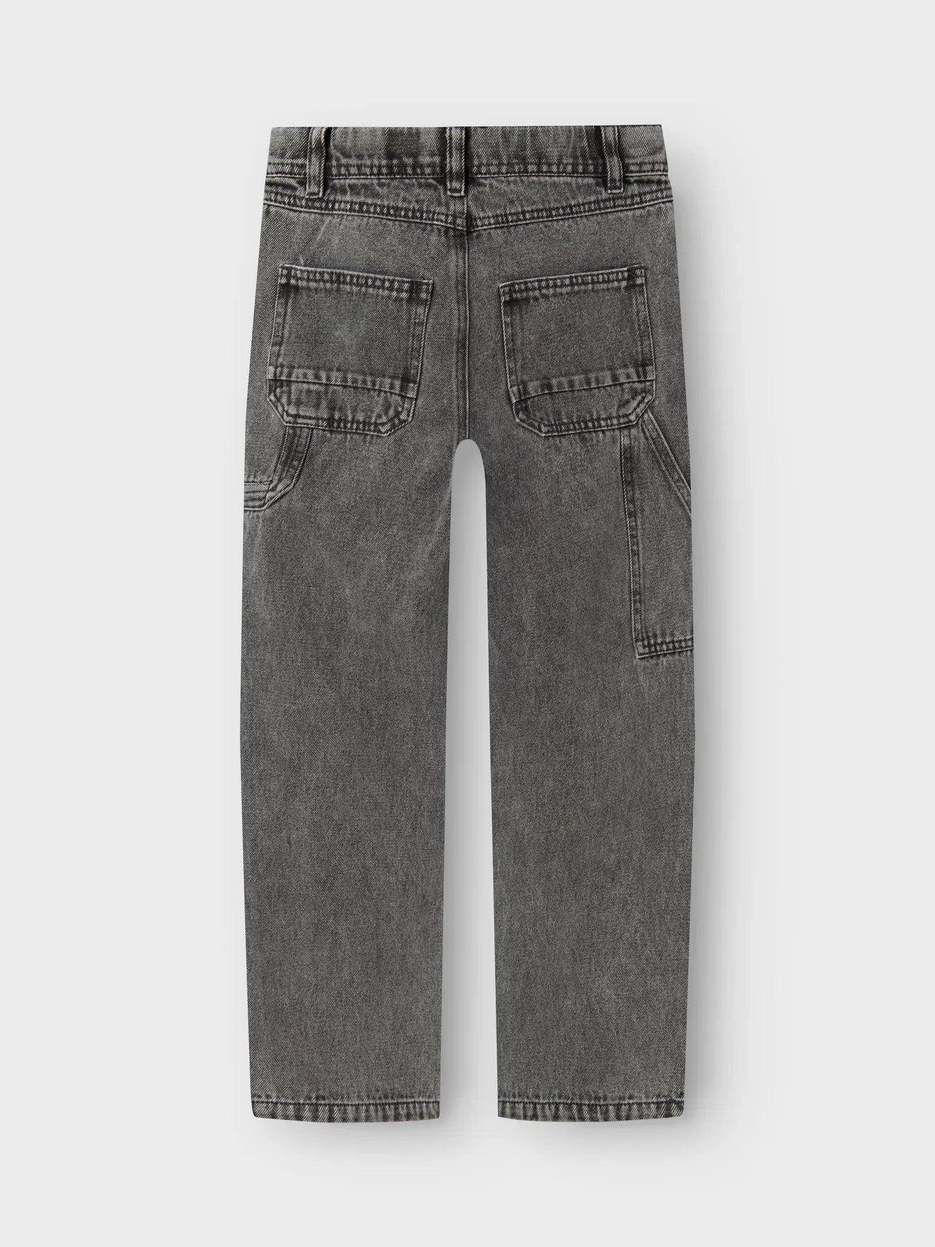 Name it: DAX : jeans straight skate: medium grey denim