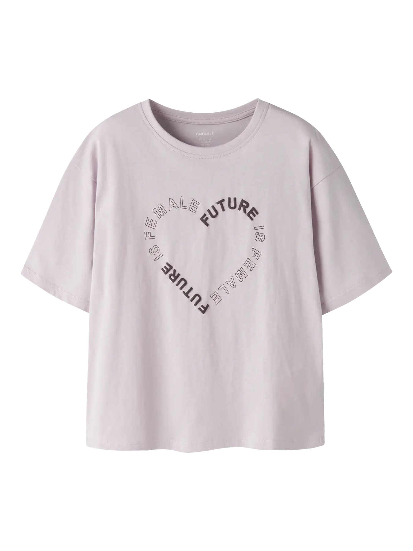 Name it: Shirt loose fit lila "Future"