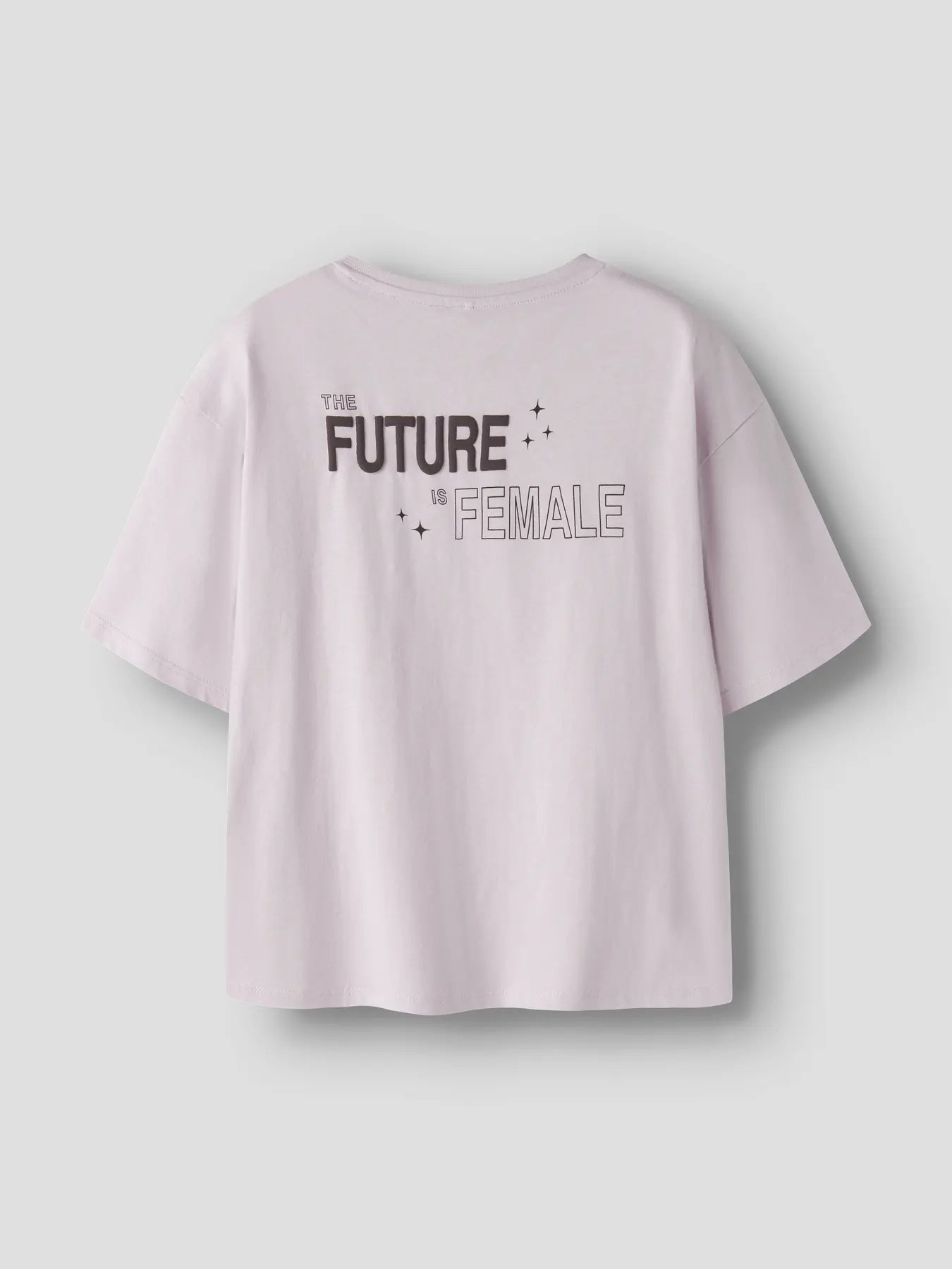 Name it: Shirt loose fit lila "Future"
