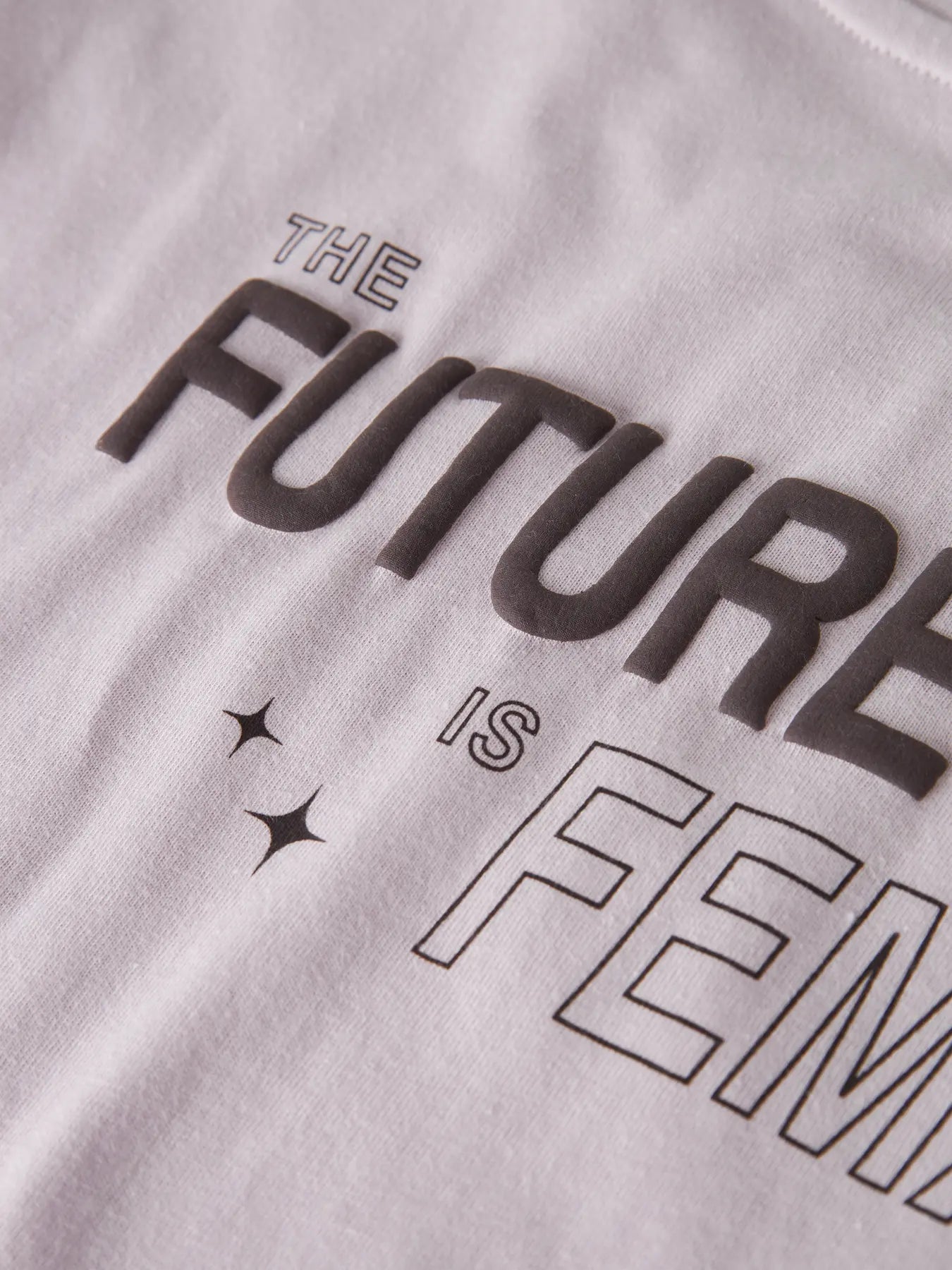 Name it: Shirt loose fit lila "Future"
