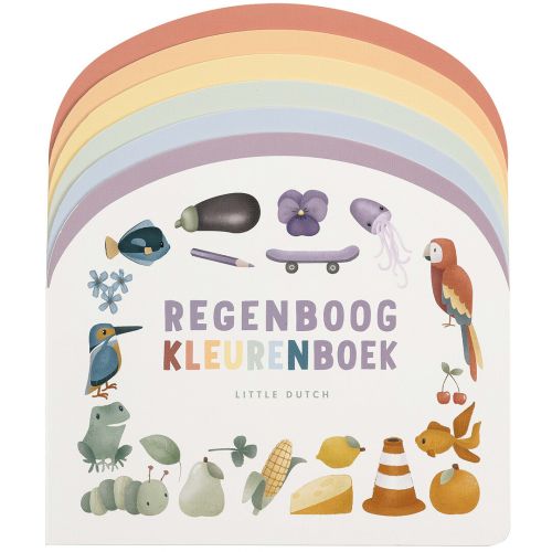 Little Dutch: prentenboek regenboog: kleuren kennen