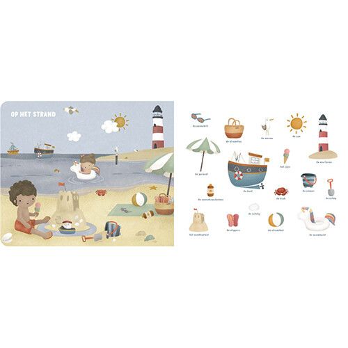 Little Dutch: prentenboek " De wereld om me heen"