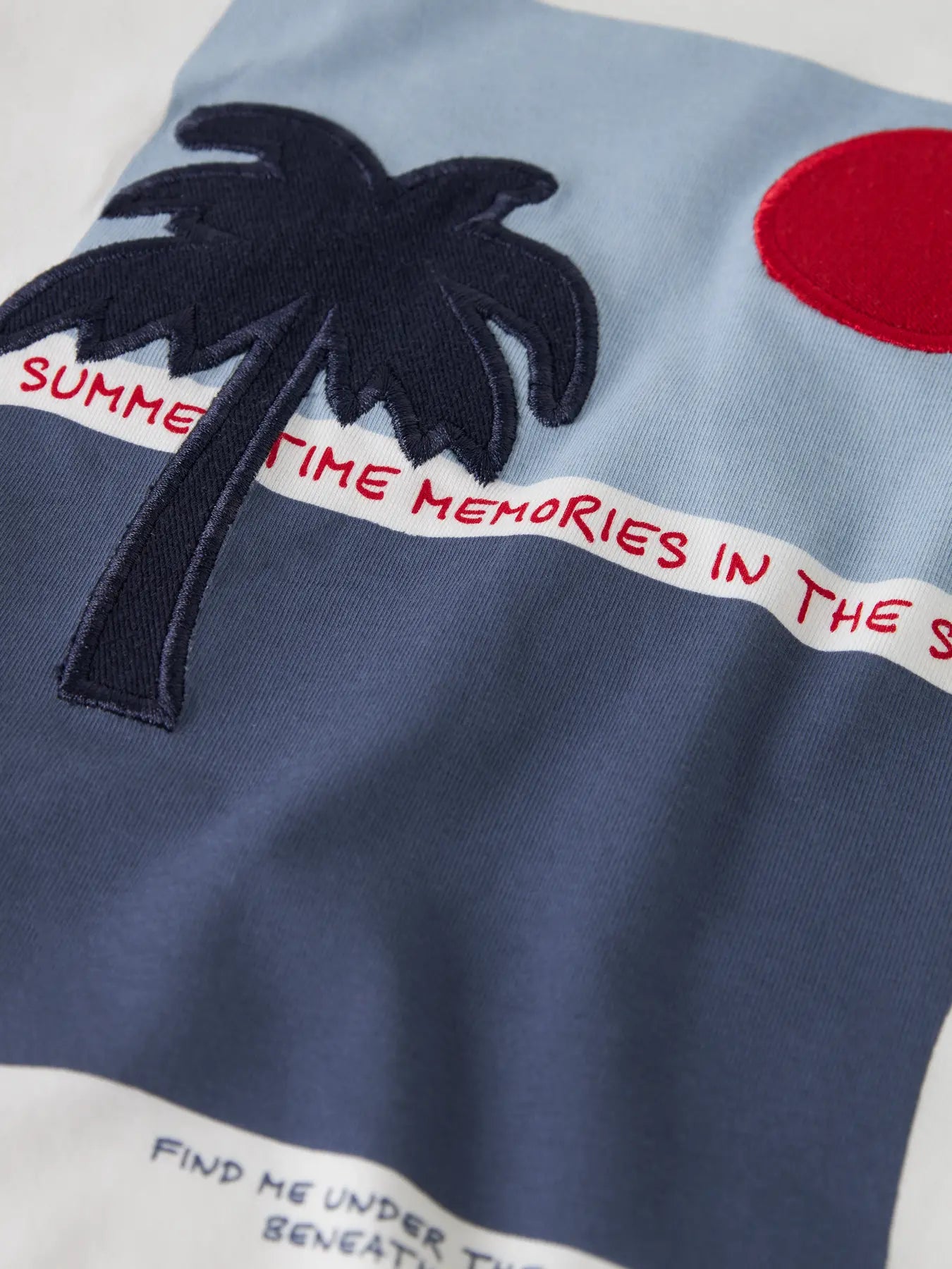 Name it: Shirt "Palmtree" white