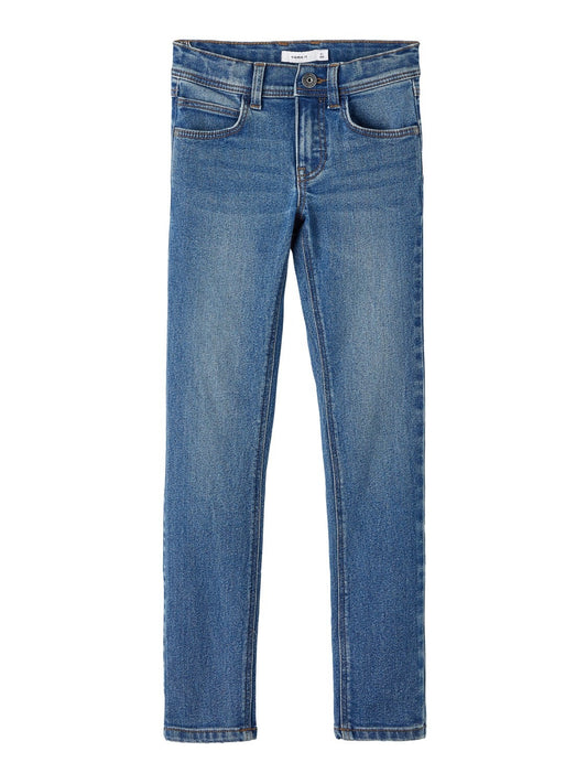 Name it: Noos collectie: LEX Slim jeans medium blue denim