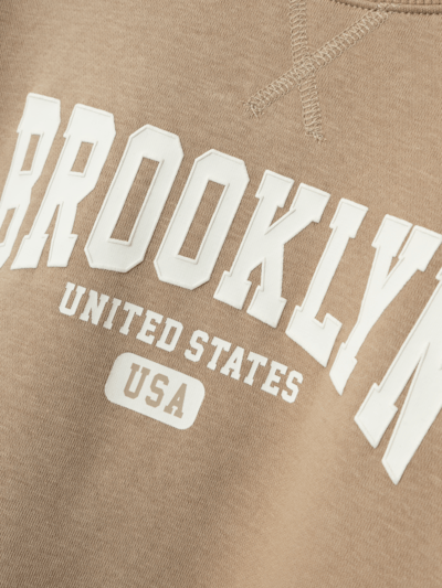 Name it:Short Sweater "Brooklyn" kelp