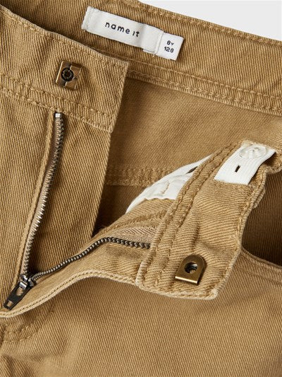 Name it: Noos collectie:Joep :straight pants kelp