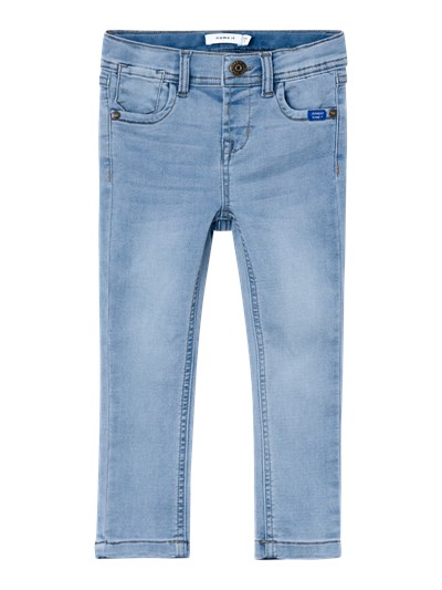 Name it: Jarne Noos pants: slim: light blue denim