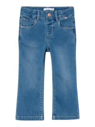 Name it: EMMA: jeans bootcut: Light Blue Denim
