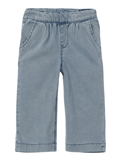 Name it: Kim: Wide jeans pants:Light Blue Denim