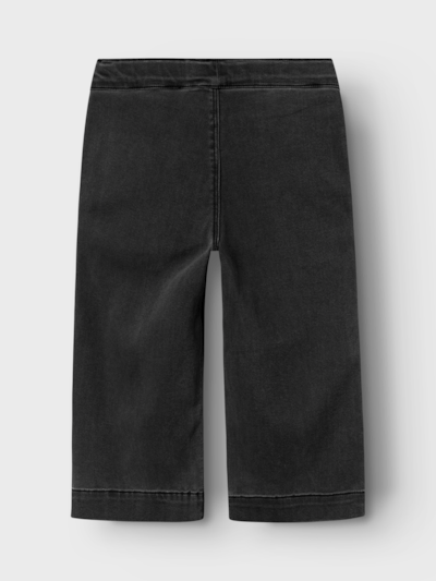 Name it: INDI: soft wide jeans black denim