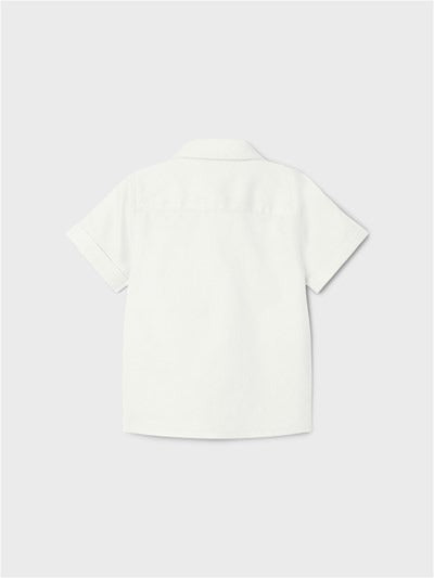 Name it: hemdje wit + afneembare strik