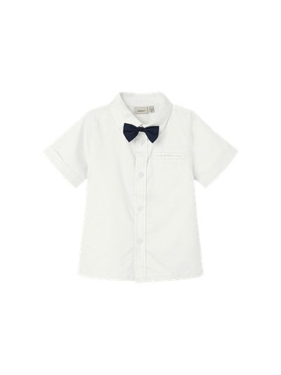 Name it: hemdje wit + afneembare strik