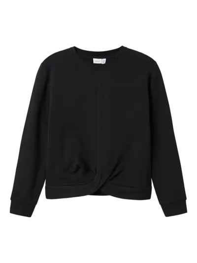 Name it: black short sweater