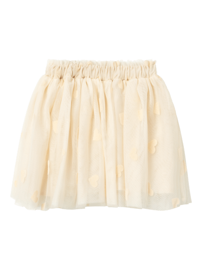 Name it: tulle rok hartjes offwhite