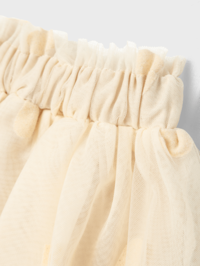 Name it: tulle rok hartjes offwhite