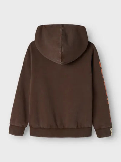 Name it: Hoodie sweater "growing" bruin