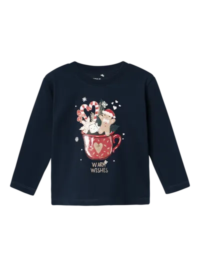 Name it: LS Kerstmis donker blauw