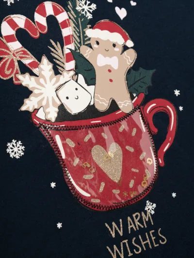 Name it: LS Kerstmis donker blauw