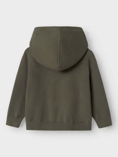 Name it: Vest knit olive green
