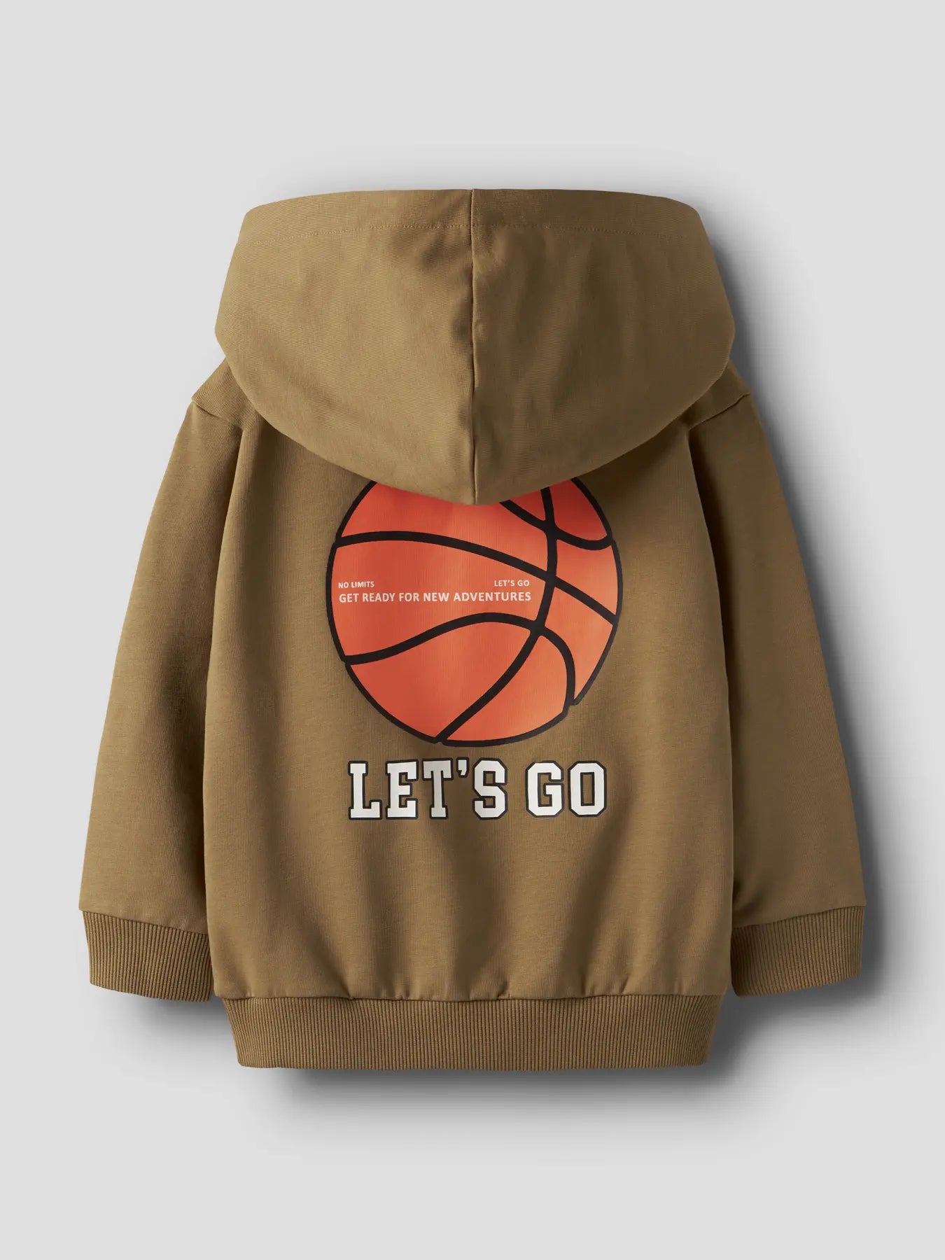 Name it: sweater Basketbal brown