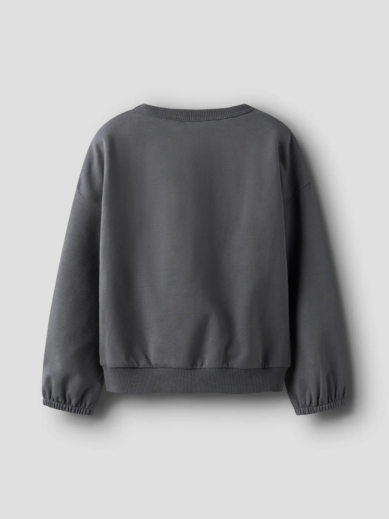 Name it: sweater antraciet zwaan