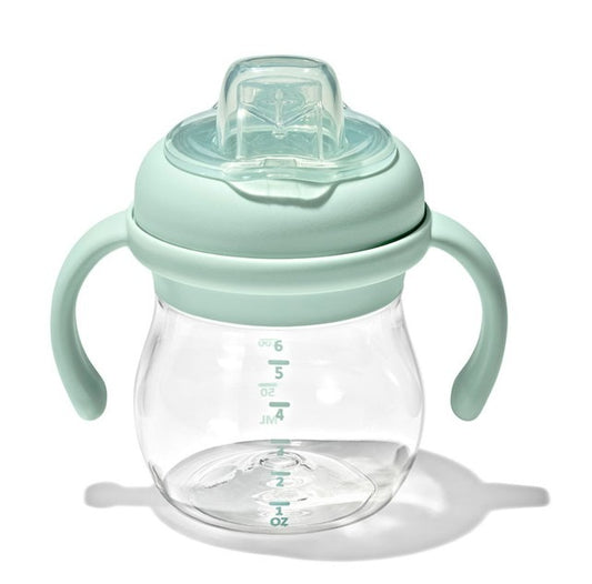 Oxo:Transitions Antilekbeker met zachte tuit opal (150 ml) vanaf +4 maanden