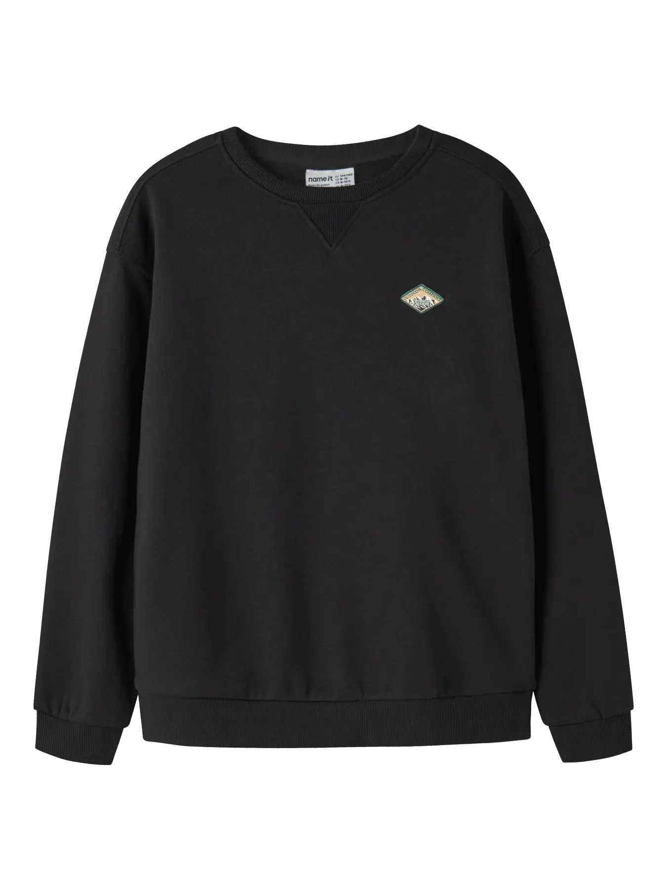 Name it: Sweater black "Outdoor"