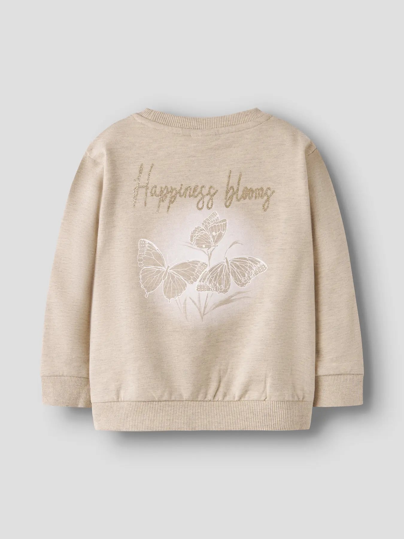 Name it: sweater beige " Happiness blooms"