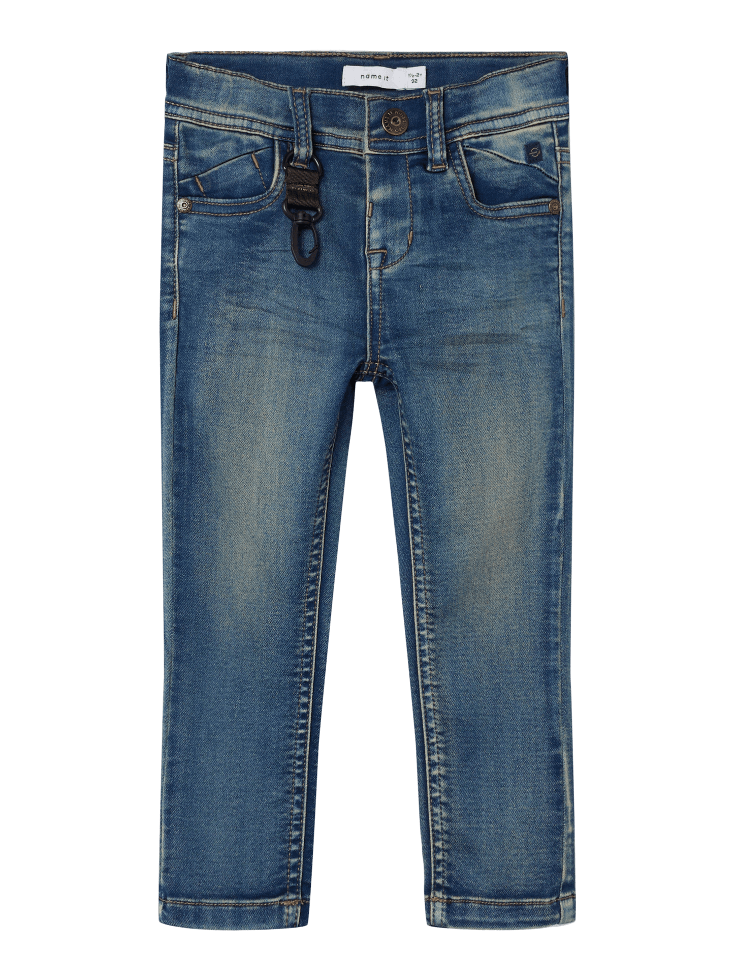 Name it: LOUIS: key pants Dark blue denim