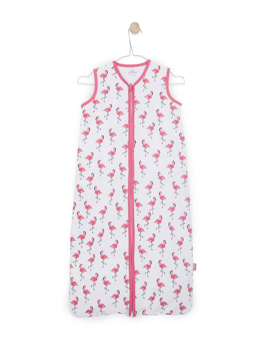 Jollein:Slaapzak: zomer : Jersey Flamingo: 70 cm
